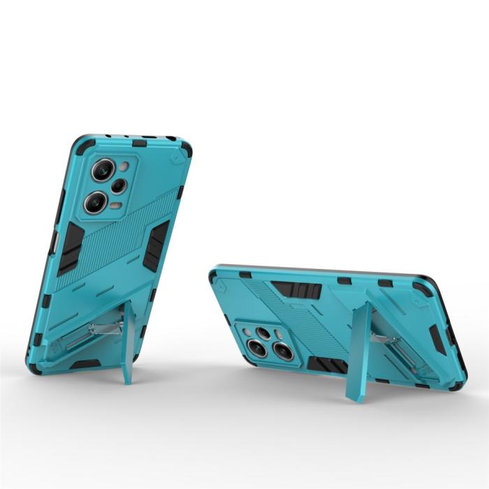 Bild 2, Xiaomi Redmi Note 12 Pro 5G Skal Hybrid Kickstand Blå