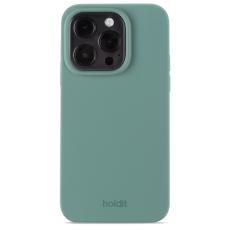 holdit iPhone 14 Pro Skal Silikon Moss Green