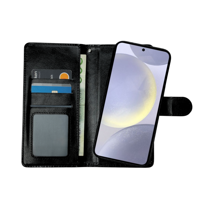 Bild 2, Sony Xperia 10 VII Fodral / Magnet Skal 2in1 - Svart