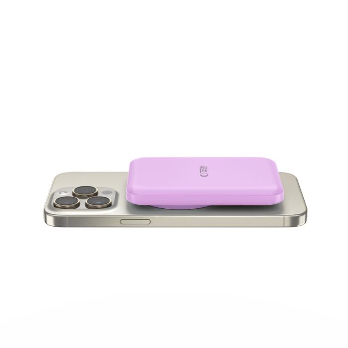 Bild 3, Tech-Protect 5000 mAh MagSafe Powerbank LifeMag Lila