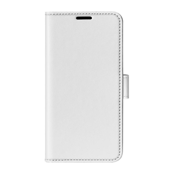 Bild 5, iPhone 17e / 16e Fodral Crazy Horse Läder Vit
