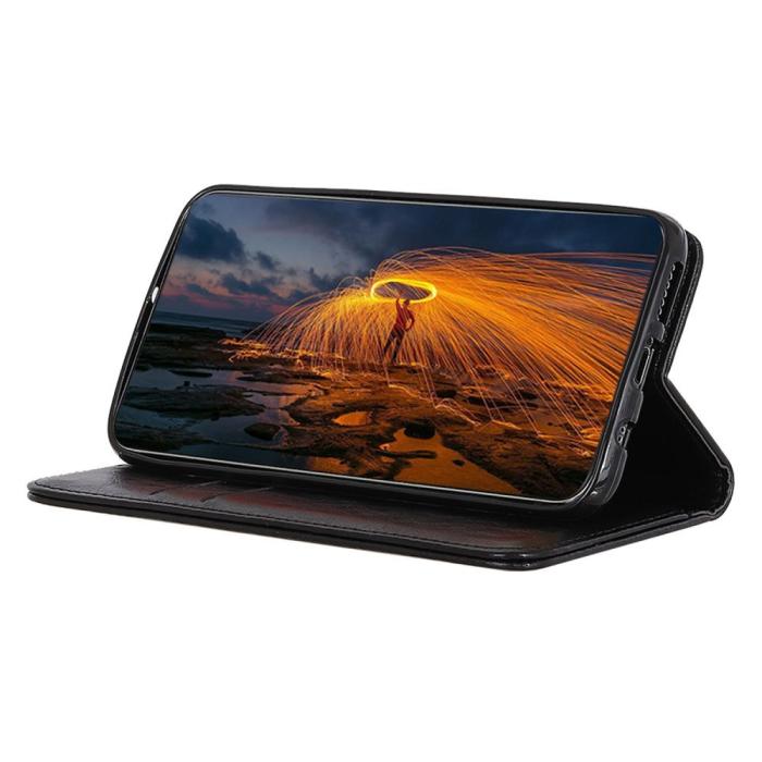 Bild 3, OnePlus Nord 2T 5G Fodral Flip Läder Svart