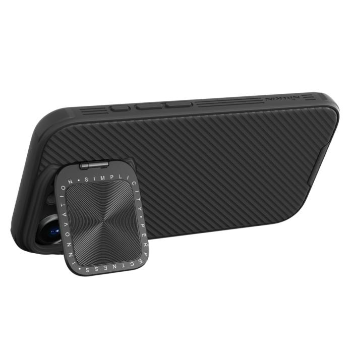 Bild 3, NILLKIN iPhone 16 Pro Skal CamShield Prop Kickstand Svart