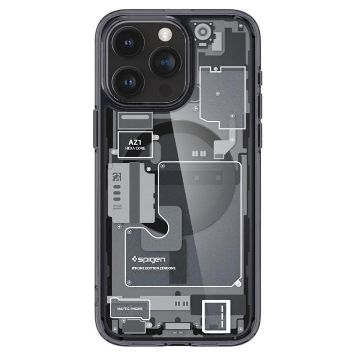 Bild 2, Spigen iPhone 15 Pro Max Skal MagSafe Ultra Hybrid Zero One