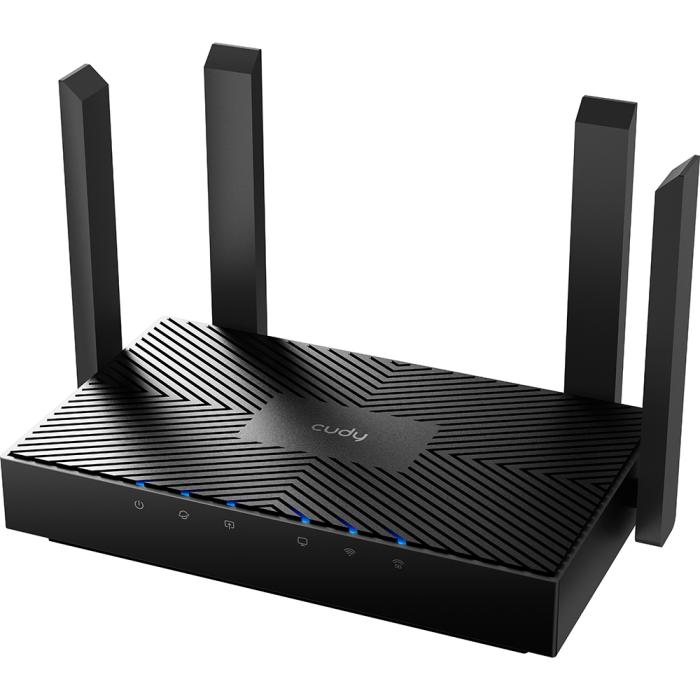 Bild 3, Cudy Wi-Fi Router WR3000 AX3000 Gigabit Wi-Fi 6 Mesh Svart