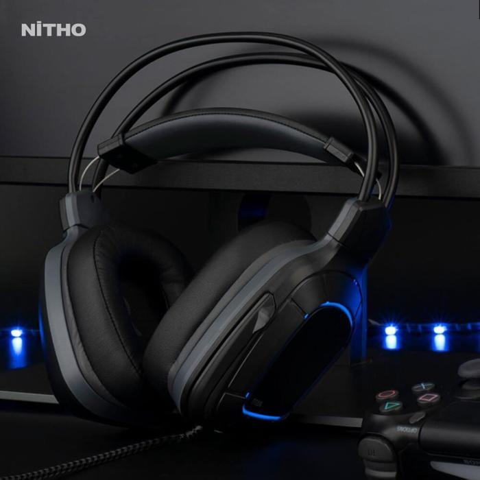 Bild 8, NITHO Headset Gaming Titan 7.1 Svart
