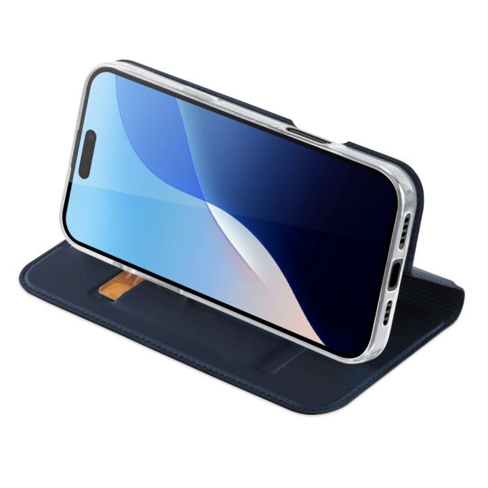 Bild 3, DUX DUCIS iPhone 16 Pro Fodral Skin Pro Series Mörk Blå