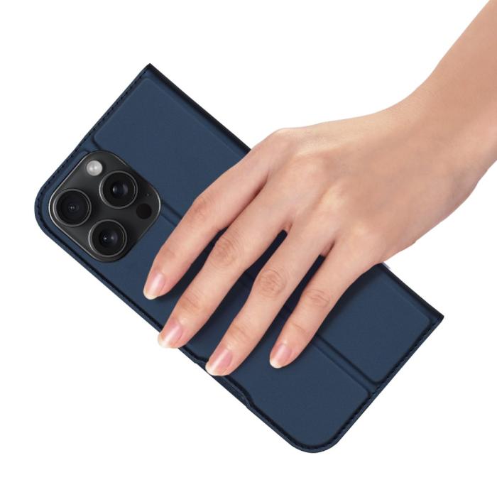 Bild 6, DUX DUCIS iPhone 16 Pro Fodral Skin Pro Series Mörk Blå