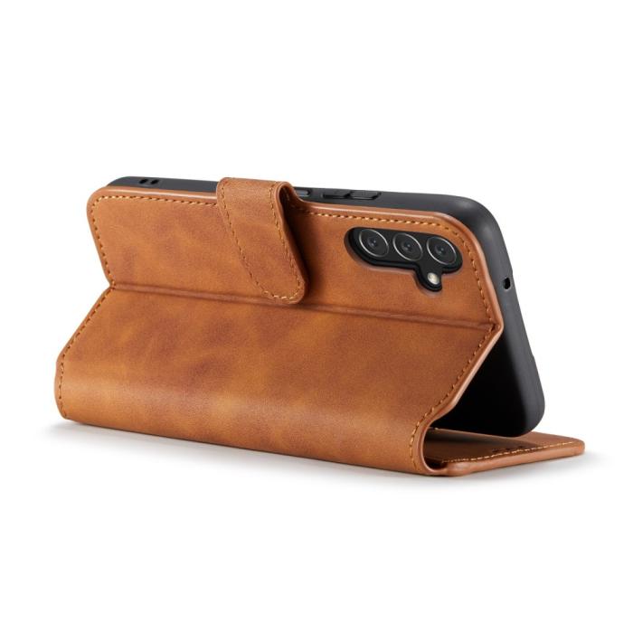 Bild 5, DG.MING Samsung Galaxy A04s / A13 5G Fodral Retro Läder Brun