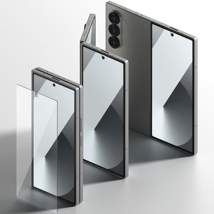 Bild 4, Ringke Galaxy Z Fold 6 2-PACK Skärmskydd Härdat Glas Clear