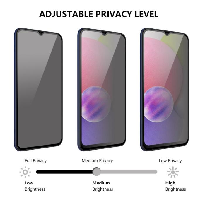 Bild 3, ENKAY Samsung Galaxy A23 5G Skärmskydd Härdat Glas Privacy