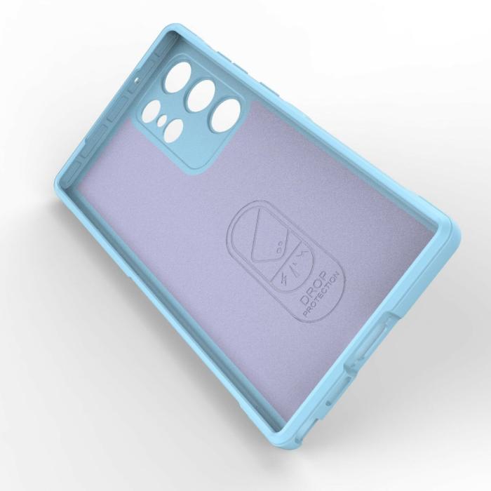 Bild 5, Samsung Galaxy S23 Ultra Skal Magic Shield Ljus Blå