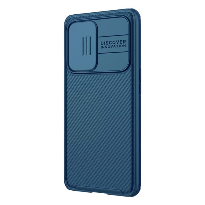 Bild 4, OnePlus 9 - NILLKIN CamShield Pro Skal - Blå