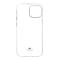 iPhone 13 Mini - Mercury Goospery Pearl Jelly Skal - Transparent