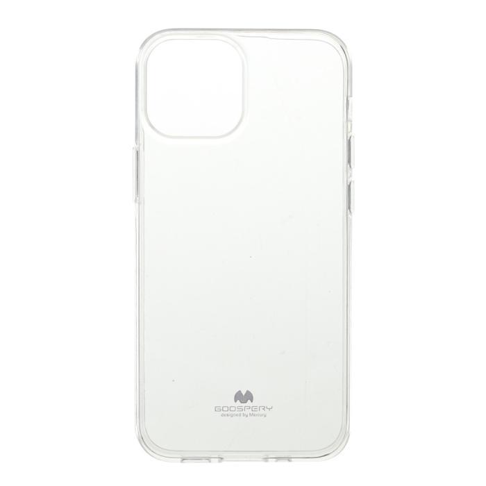 Bild 1, iPhone 13 Mini - Mercury Goospery Pearl Jelly Skal - Transparent
