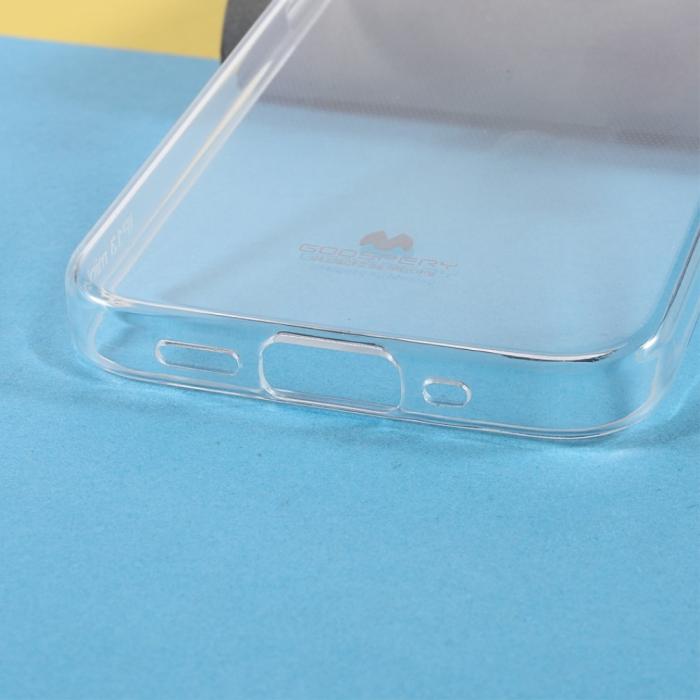 Bild 5, iPhone 13 Mini - Mercury Goospery Pearl Jelly Skal - Transparent