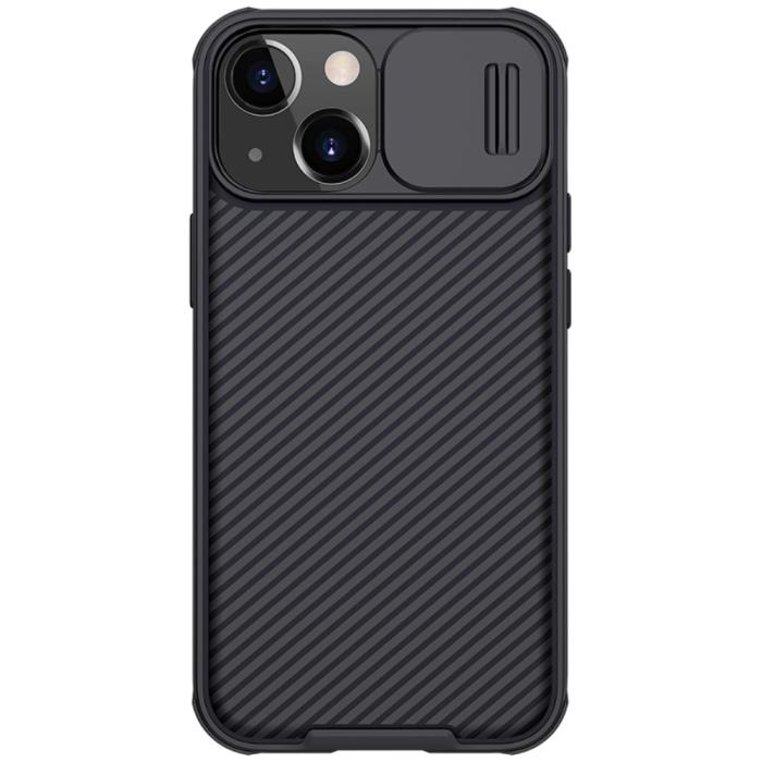 Bild 1, iPhone 13 Mini - NILLKIN CamShield Pro Skal - Svart