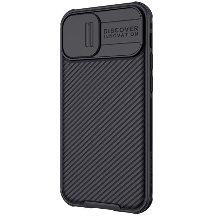Bild 2, iPhone 13 Mini - NILLKIN CamShield Pro Skal - Svart