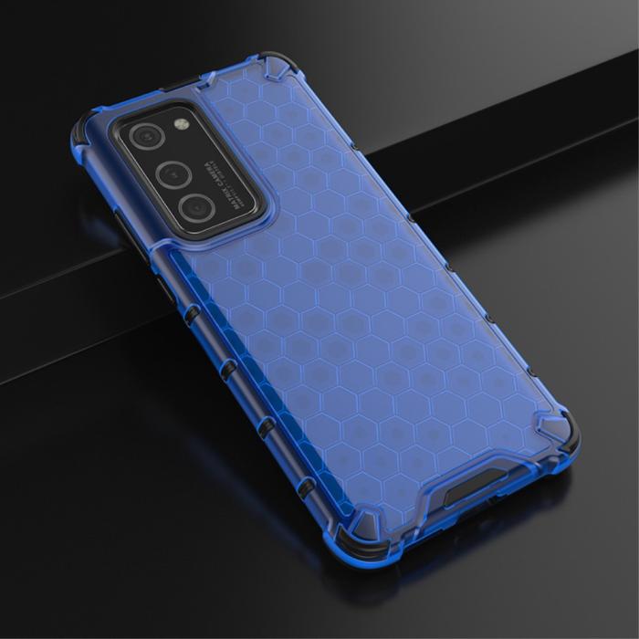 Bild 4, Huawei P40 Pro - Armor Honeycomb Textur - Blå