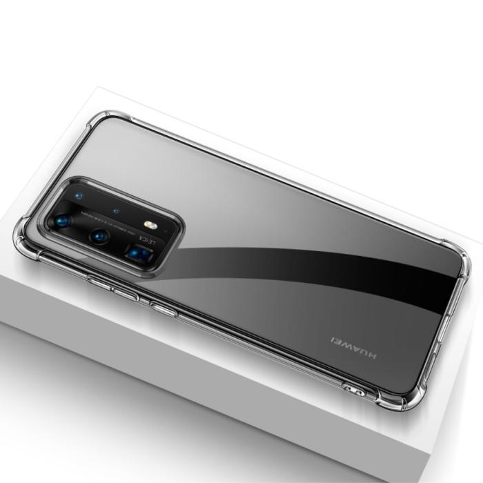 Bild 1, Huawei P40 - Stöttåligt TPU Skal - Transparent