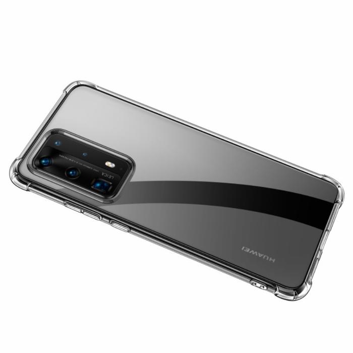 Bild 2, Huawei P40 - Stöttåligt TPU Skal - Transparent