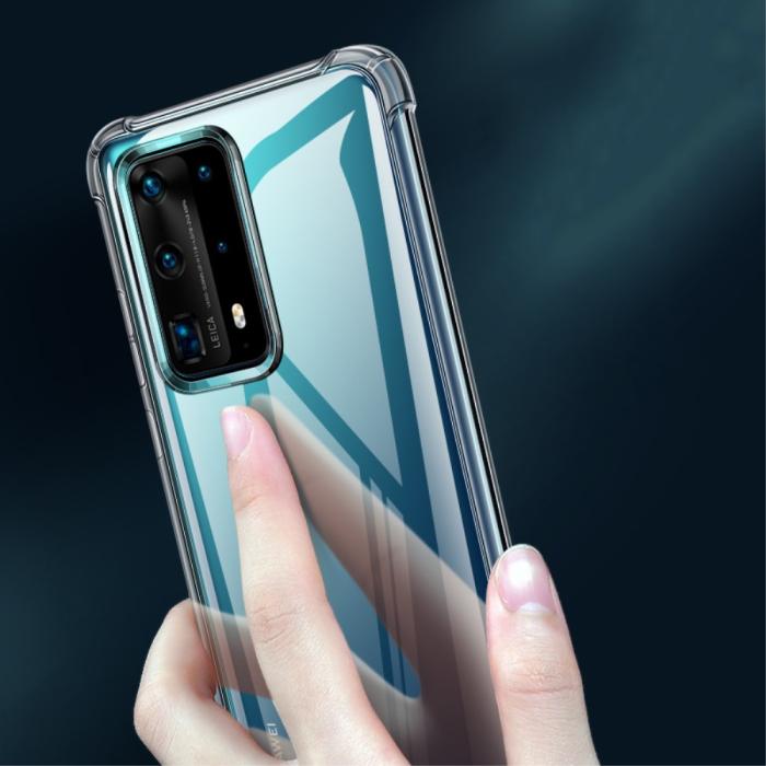 Bild 3, Huawei P40 - Stöttåligt TPU Skal - Transparent
