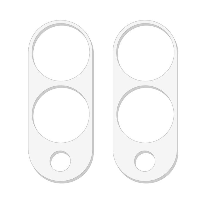 Bild 2, Samsung Galaxy S25 Edge 2-PACK Linsskydd Härdat Glas