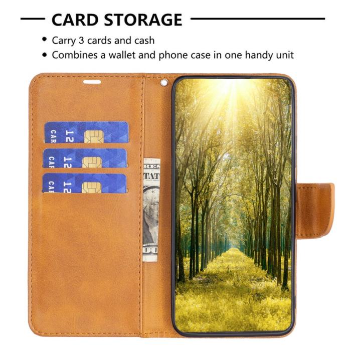 Bild 3, Galaxy S25 Plus / S24 Plus Fodral Solid Shark Läder Brun