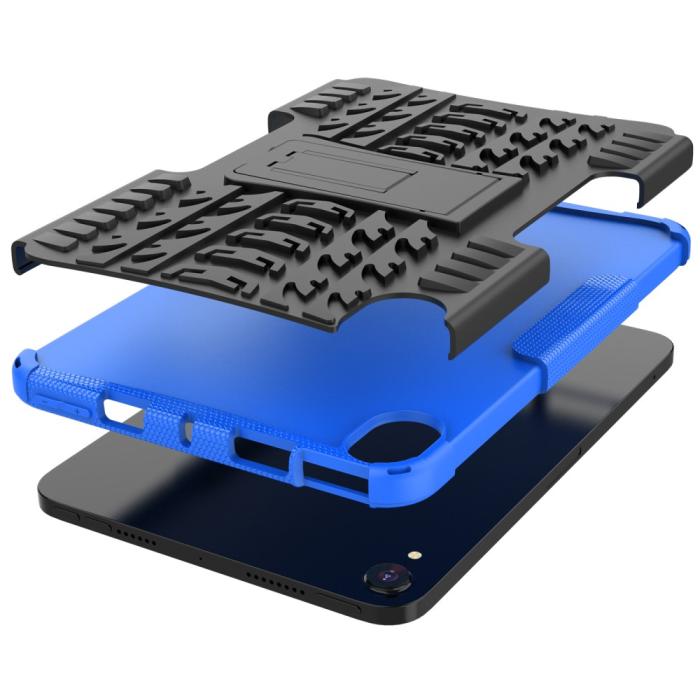 Bild 6, iPad Mini 2024/2021 Skal Rugged Kickstand Armor Blå