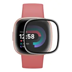 ENKAY Fitbit Versa 4/Sense 2 Skärmskydd Heltäckande
