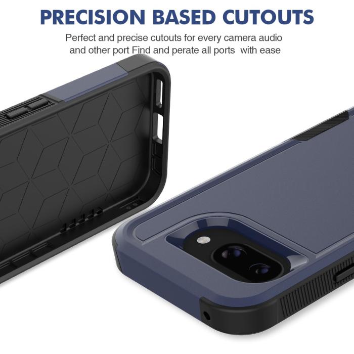 Bild 4, Google Pixel 9a Skal Extreme Shockproof Hybrid Blå