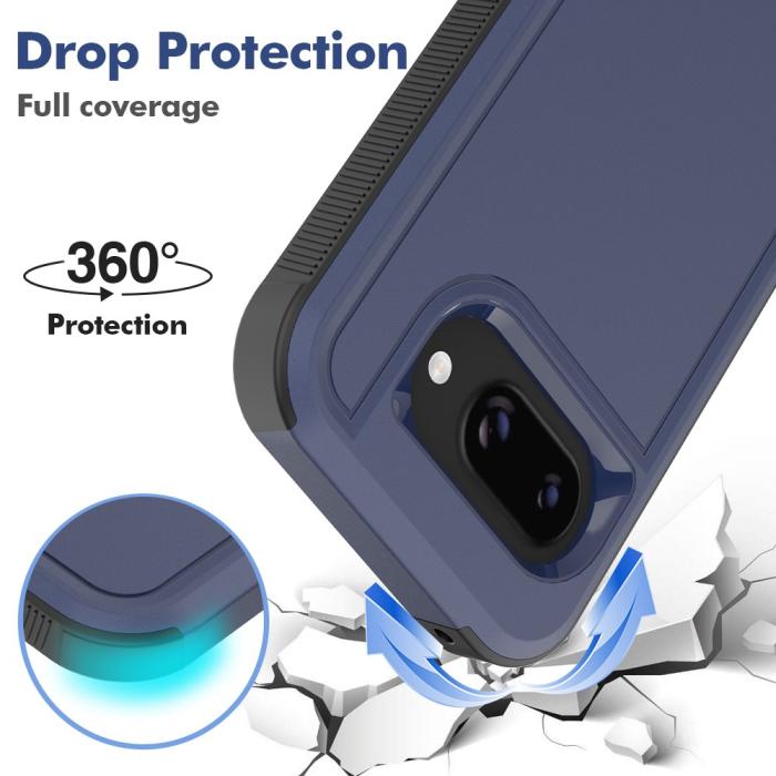 Bild 5, Google Pixel 9a Skal Extreme Shockproof Hybrid Blå