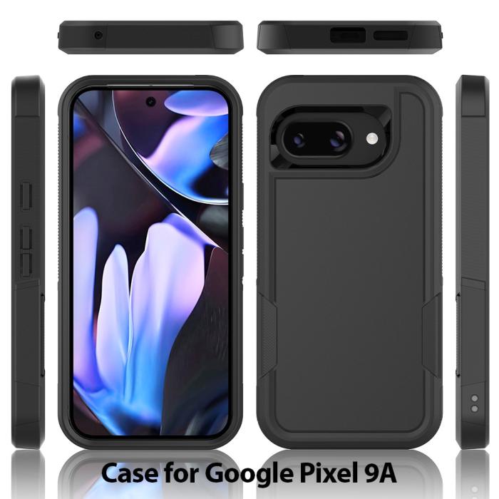 Bild 6, Google Pixel 9a Skal Extreme Shockproof Hybrid Blå