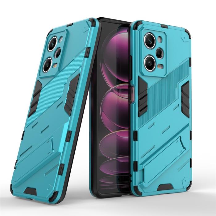 Bild 4, Xiaomi Redmi Note 12 Pro 5G Skal Hybrid Kickstand Blå