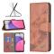 Samsung Galaxy A33 5G Fodral Krokodil Textur Brun