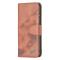 Samsung Galaxy A33 5G Fodral Krokodil Textur Brun