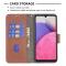 Samsung Galaxy A33 5G Fodral Krokodil Textur Brun