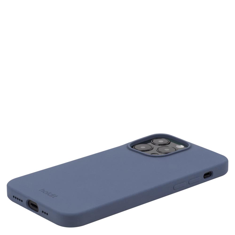 holdit iPhone 14 Pro Skal Silikon Pacific Blue