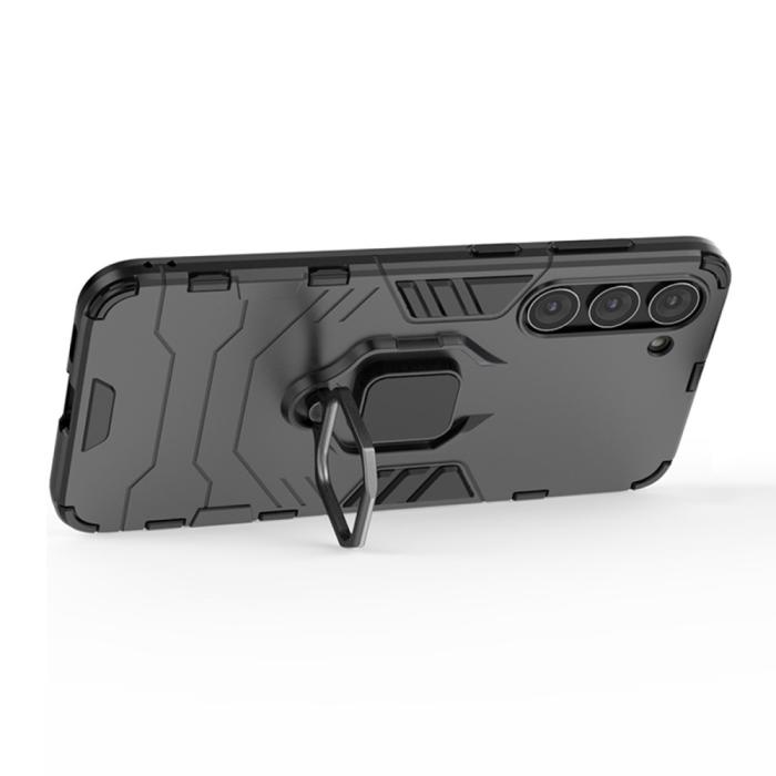 Bild 3, Samsung Galaxy S23 Skal Hybrid Ring Svart
