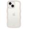 holdit iPhone 15 Plus / 14 Plus Skal Wavy Light Beige Transparent