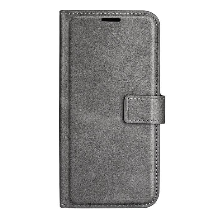 Bild 2, Motorola Moto G51 Fodral PU Läder Grå