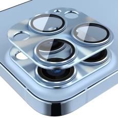 ENKAY iPhone 14 Pro / 14 Pro Max Linsskydd Aluminium Blå