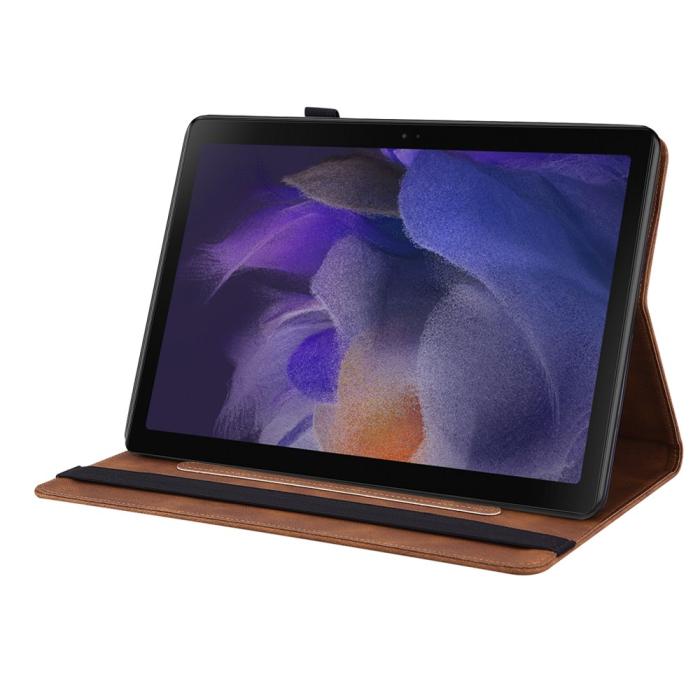 Bild 3, Samsung Galaxy Tab A11 Plus Fodral Butterfly Flower Brun