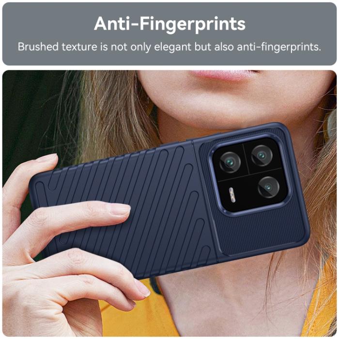Bild 5, Xiaomi 13 Pro 5G Skal Twill Textur Blå