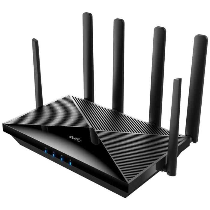 Bild 3, Cudy 4G Router LT700 Cat6 AC1200 Gigabit Dual-SIM Svart