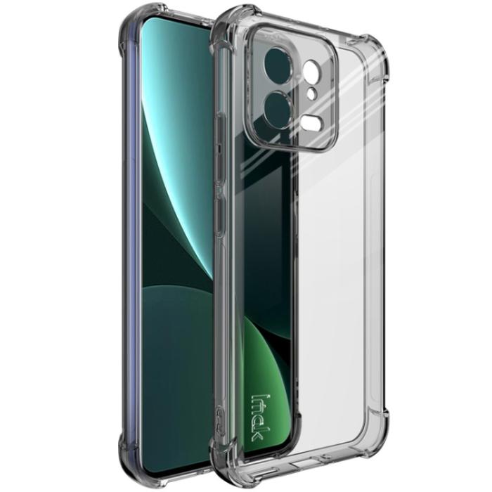 Bild 1, IMAK Xiaomi 13 5G Skal Shockproof TPU Tonad Svart