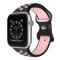 Sportarmband Dual-Color Apple Watch 41/40/38 mm (M/L) Svart/Rosa