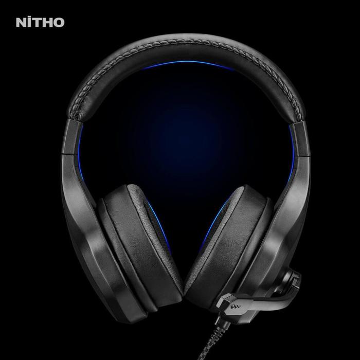 Bild 3, NITHO Headset Gaming NS120S Svart