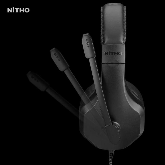 Bild 4, NITHO Headset Gaming NS120S Svart