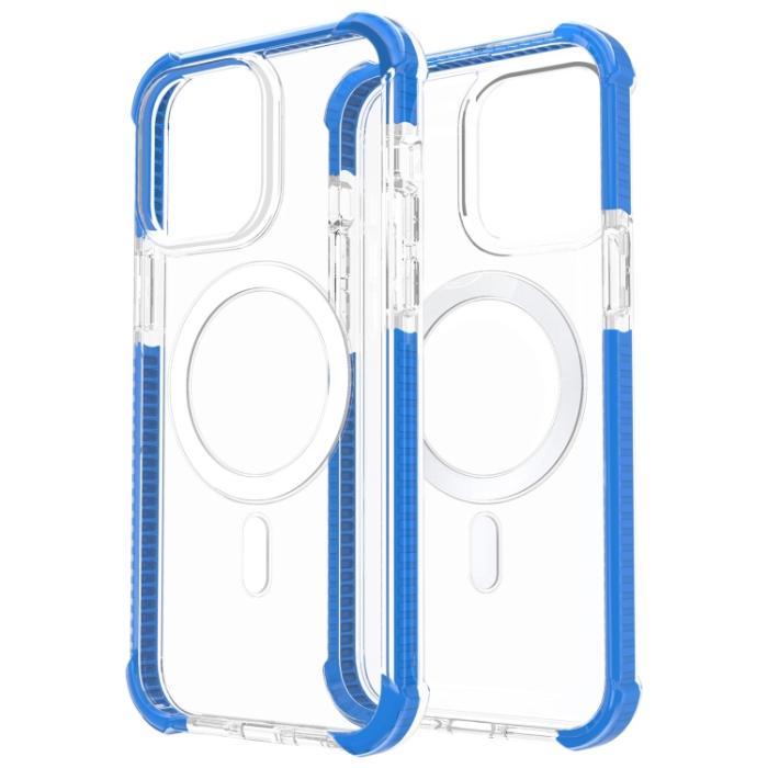 Bild 3, iPhone 15 Pro Skal Shockproof MagSafe Hybrid Blå